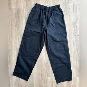 navy cropped cabin creek pants
